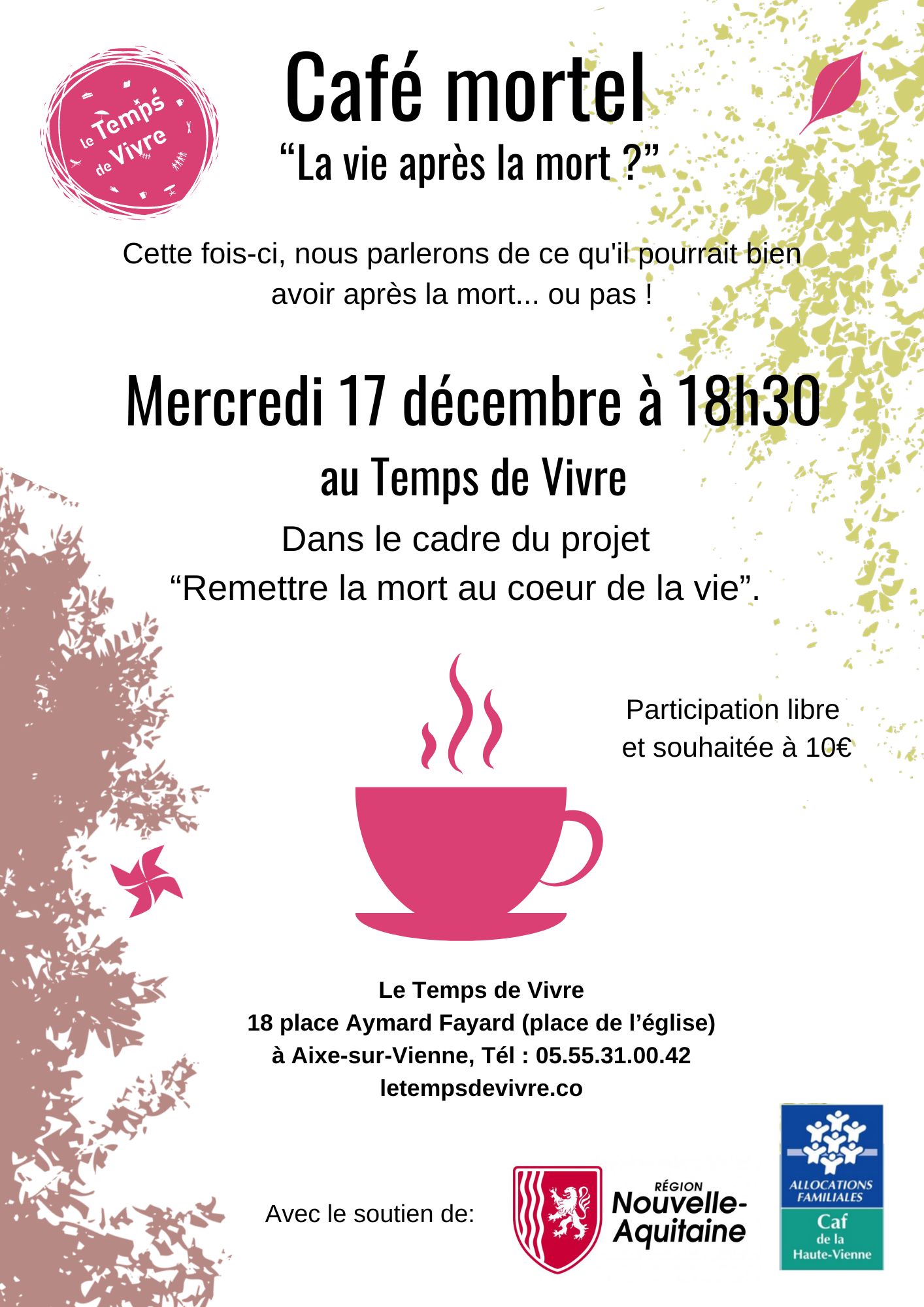 Café mortel 17 décembre Café mortel 17 décembre