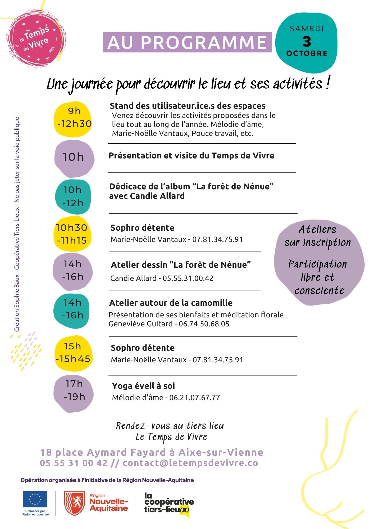 Programme PO TdV 2026 Programme Fête du soleil